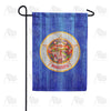 Minnesota State Wood-Style Garden Flag