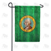 Washington State Wood-Style Garden Flag