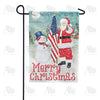Merry Christmas USA Garden Flag