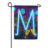New Year Cheers - Monogram M Garden Flag