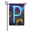 New Year Cheers - Monogram P Garden Flag