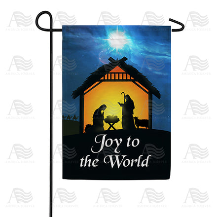 America Forever Holy Nativity Garden Flag
