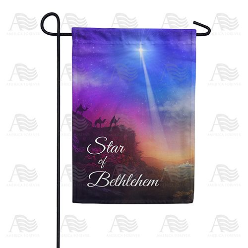 Star Of Bethlehem Garden Flag