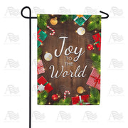 Joy To The World-Gifts Garden Flag