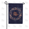 Blue Christmas Garden Flag