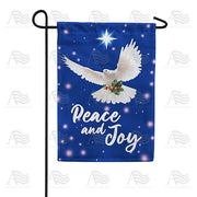 Peace And Joy Garden Flag