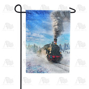 The Polar Express Garden Flag