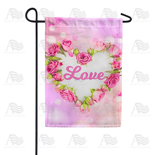Never Ending Love Garden Flag