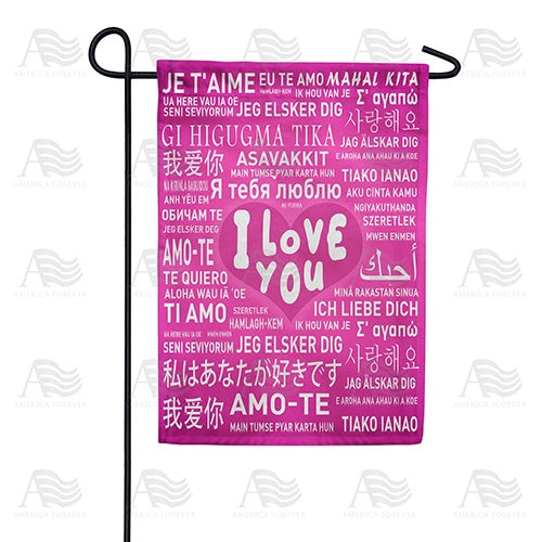 Love Is Universal Garden Flag