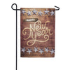 Western Style New Year Garden Flag