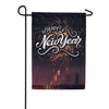 New Year At The Harbor Garden Flag