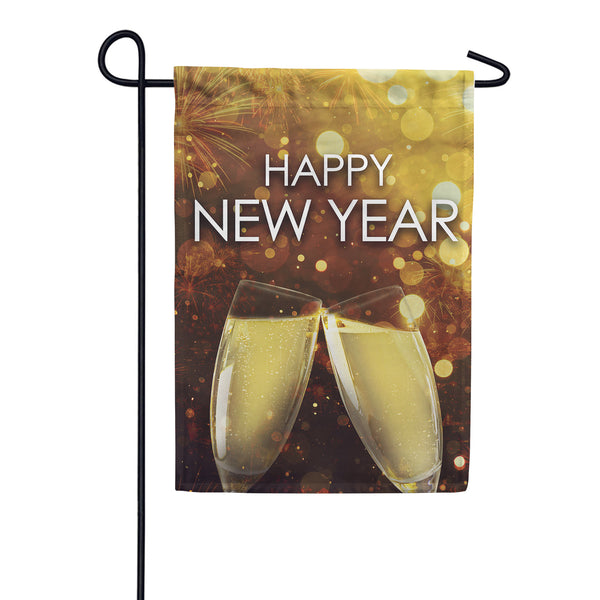 Welcome To A New Year Garden Flag