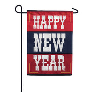 Country New Year Garden Flag