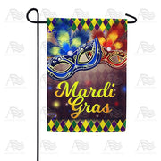 Party In New Orleans! Garden Flag