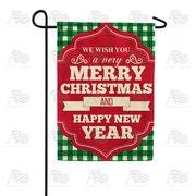 America Forever Our Christmas Wish Garden Flag