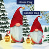 Walking In A Winter Gnomeland Flags Bundle (Set of 2)