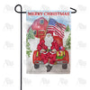 Country Santa Garden Flag