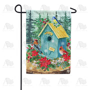 Birds Decorate Their House Garden Flag