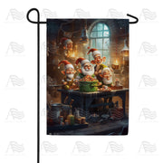 Elves Magical Kitchen Garden Flag