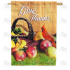 Give Thanks House Flag