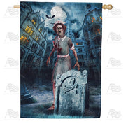 Working The Graveyard Shift House Flag