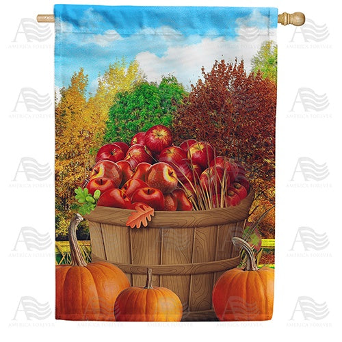 Makings For Fall Pies House Flag
