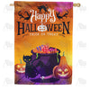Festive Halloween House Flag