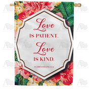 Love Never Fails House Flag