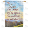 America Forever The Lord Is My Salvation House Flag