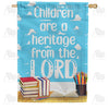 Children Are A Blessing House Flag