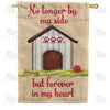 Gone From Side, Forever In Heart House Flag