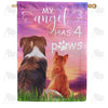 My Furry Angel House Flag