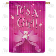 It's A Girl! House Flag