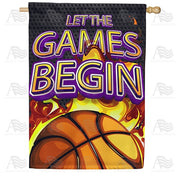 Basketball Fever House Flag