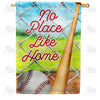 Home Plate House Flag