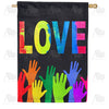 All We Need is Love House Flag