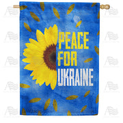 Peace for Ukraine House Flag