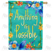 Think Positive House Flag