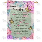 For Mother In Heaven House Flag