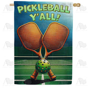 Courtside Pickleball Rally House Flag
