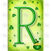 St. Patty's Pot O' Gold - Monogram R House Flag