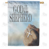 God is My Shepherd House Flag