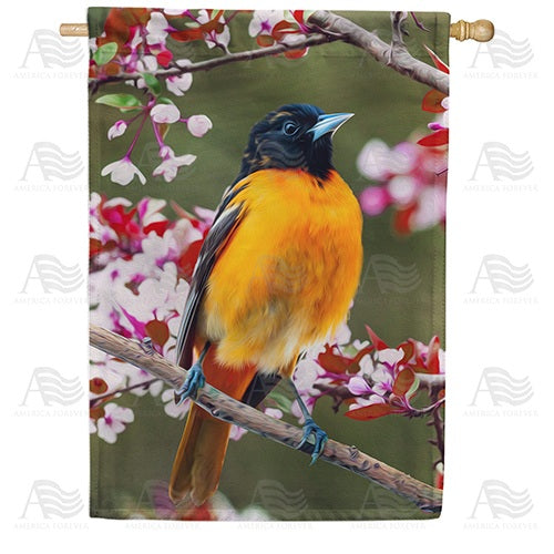 Baltimore Oriole House Flag