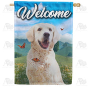 Singing Dog House Flag