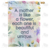 Mothers Are Uniquely Beautiful House Flag