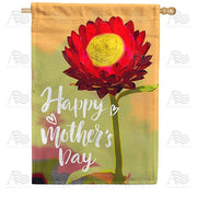 Celebrating Mom House Flag