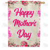 Rosy Mother's Day House Flag