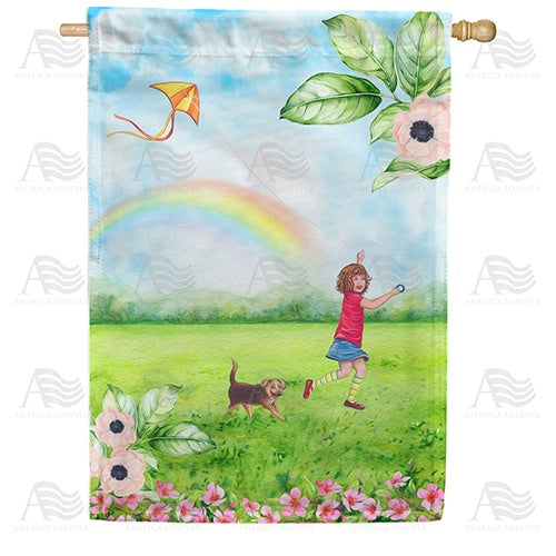 Go Fly A Kite House Flag