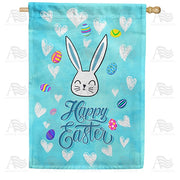 Hearts And Eggs House Flag
