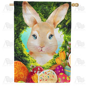 Double Checking Easter Deliveries House Flag